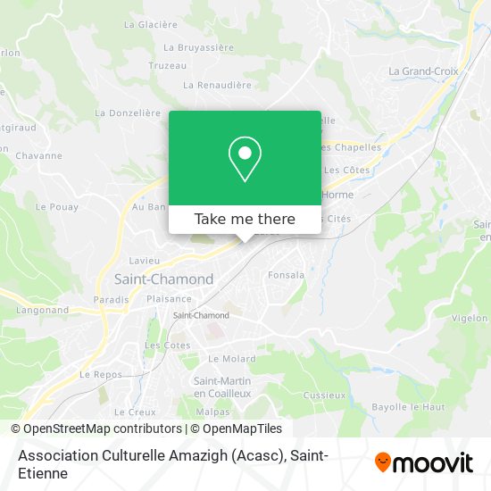 Association Culturelle Amazigh (Acasc) map
