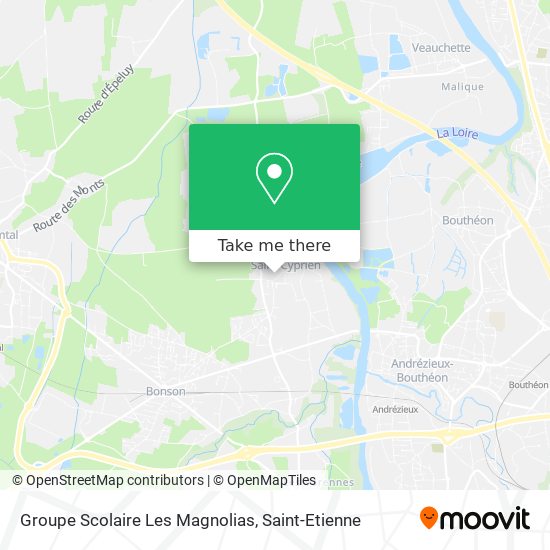 Groupe Scolaire Les Magnolias map