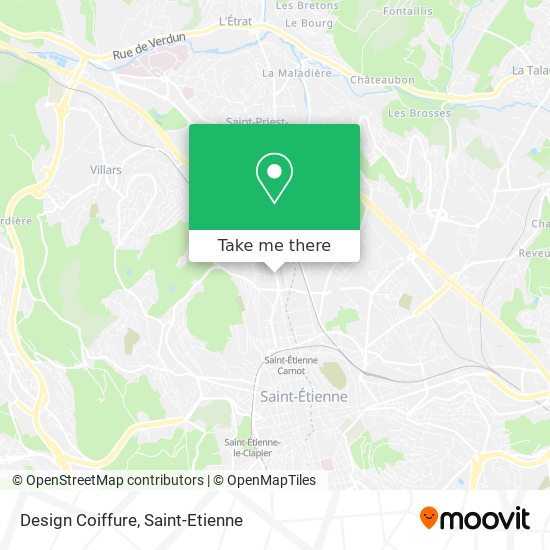 Design Coiffure map