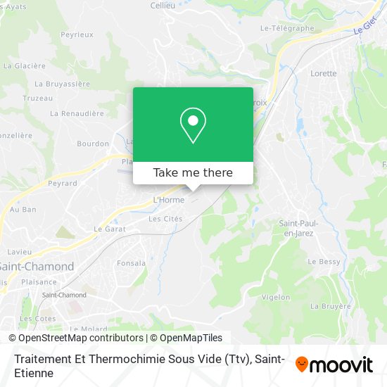 Traitement Et Thermochimie Sous Vide (Ttv) map