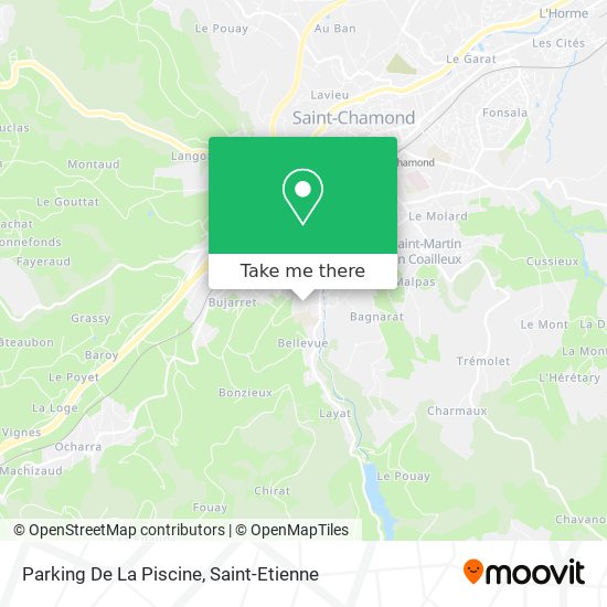 Mapa Parking De La Piscine