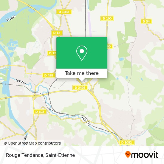Rouge Tendance map