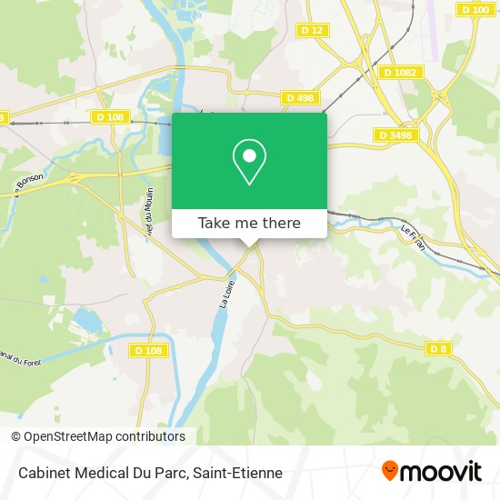 Mapa Cabinet Medical Du Parc
