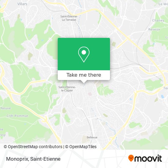 Monoprix map