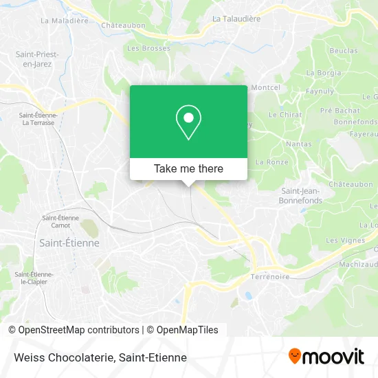 Weiss Chocolaterie map