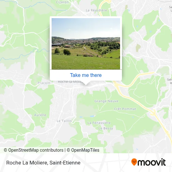 Roche La Moliere map