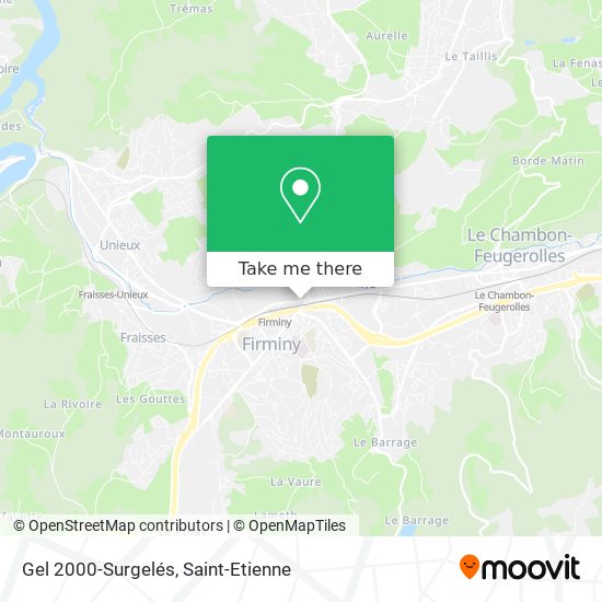 Gel 2000-Surgelés map