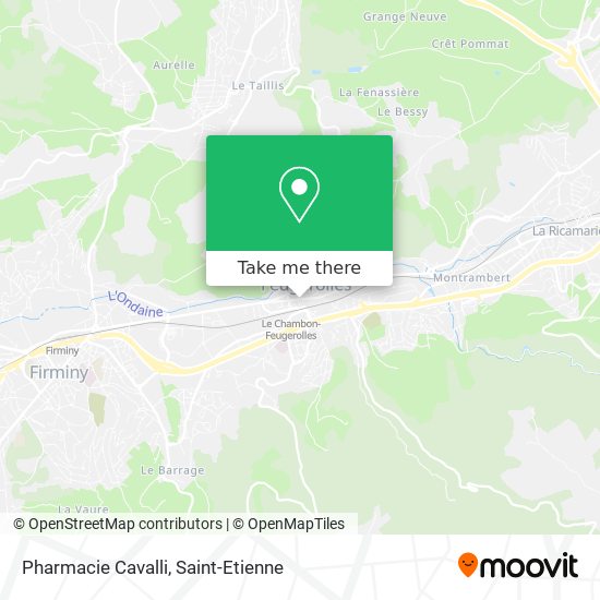 Mapa Pharmacie Cavalli