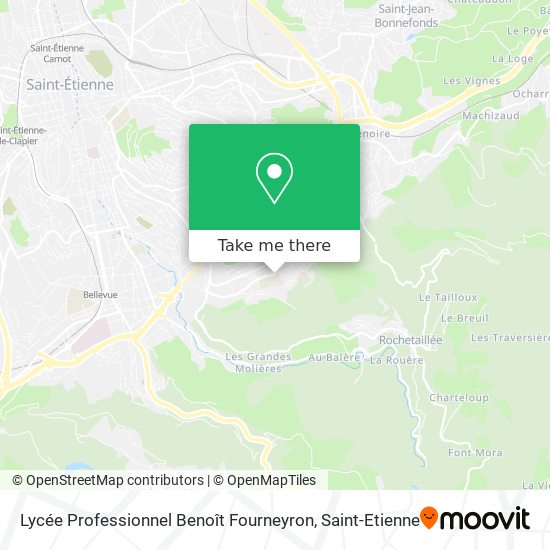 Lycée Professionnel Benoît Fourneyron map