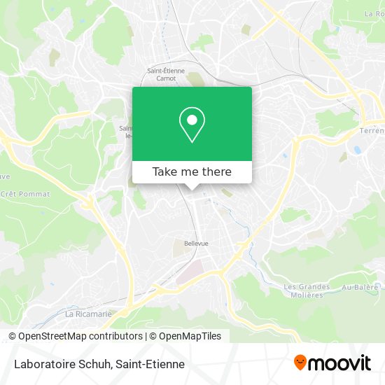 Laboratoire Schuh map