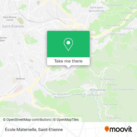 École Maternelle map