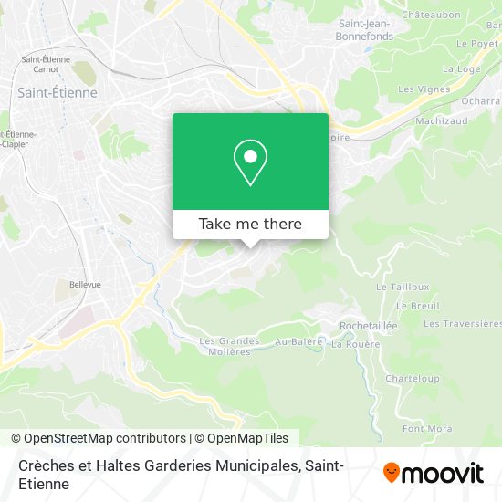 Crèches et Haltes Garderies Municipales map