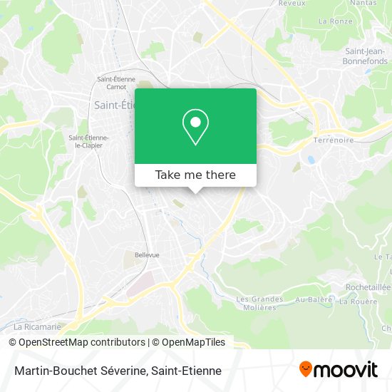 Martin-Bouchet Séverine map