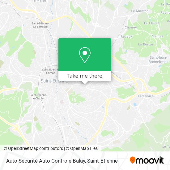 Auto Sécurité Auto Controle Balay map