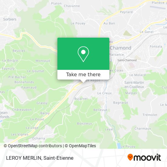 Mapa LEROY MERLIN