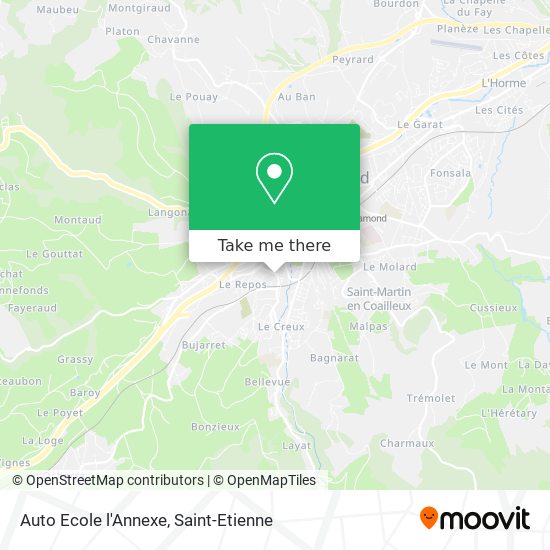 Auto Ecole l'Annexe map