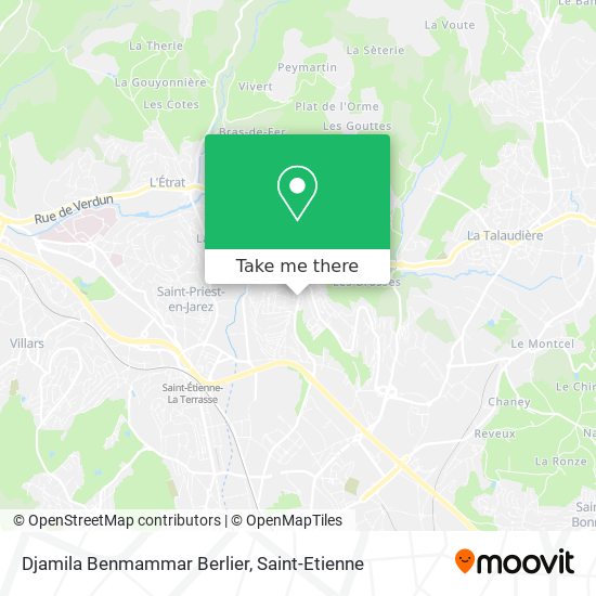 Djamila Benmammar Berlier map