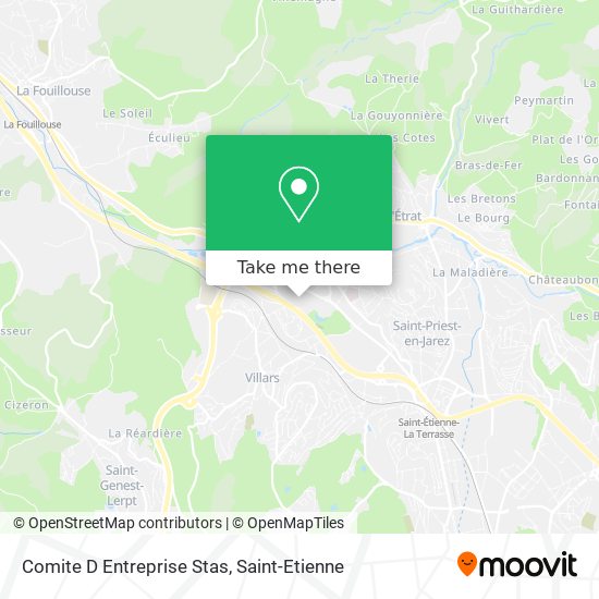 Comite D Entreprise Stas map