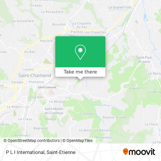 P L I International map