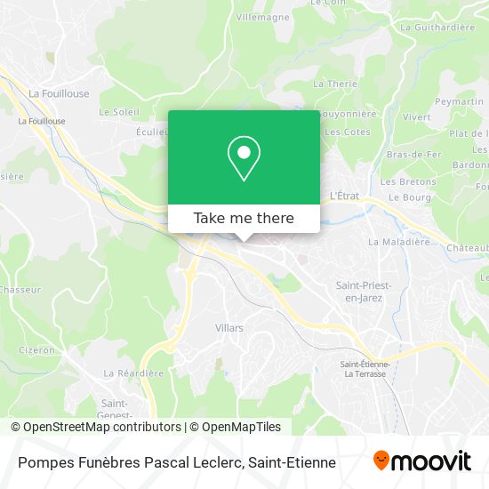 Pompes Funèbres Pascal Leclerc map