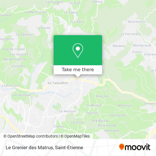 Le Grenier des Matrus map