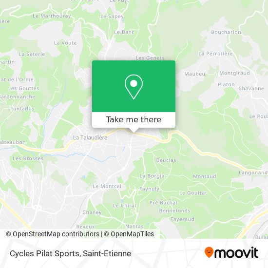 Mapa Cycles Pilat Sports