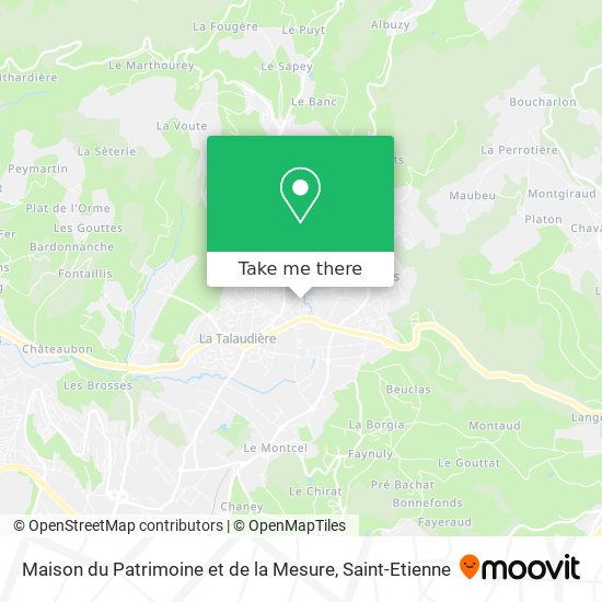 Maison du Patrimoine et de la Mesure map