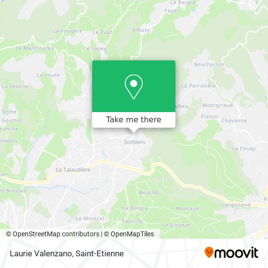 Laurie Valenzano map