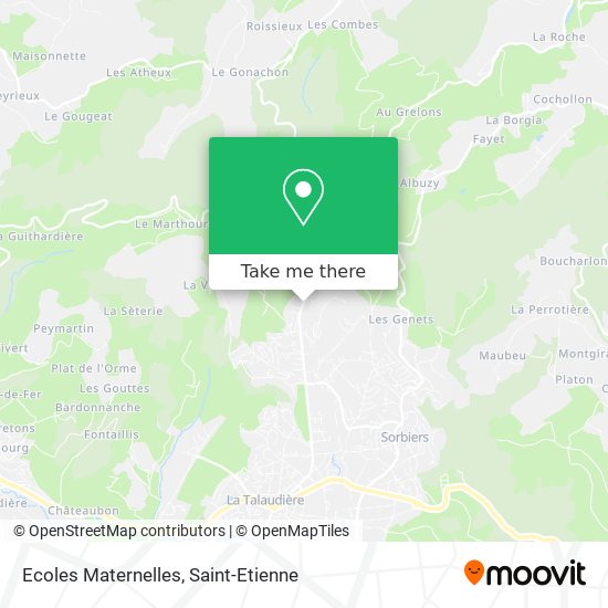 Ecoles Maternelles map