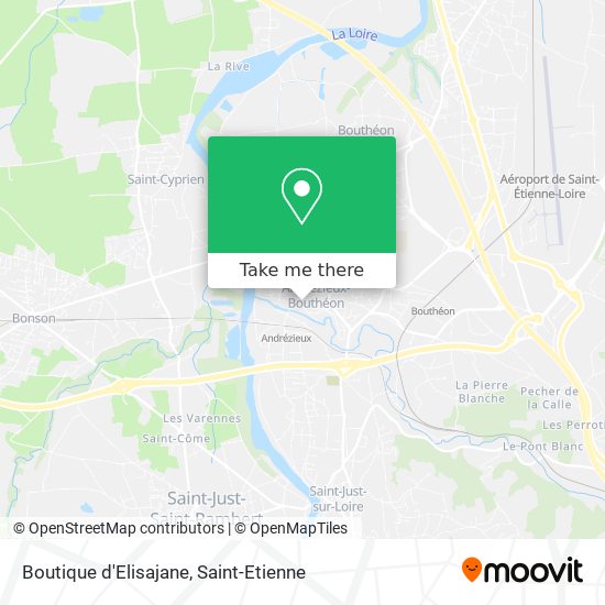 Boutique d'Elisajane map