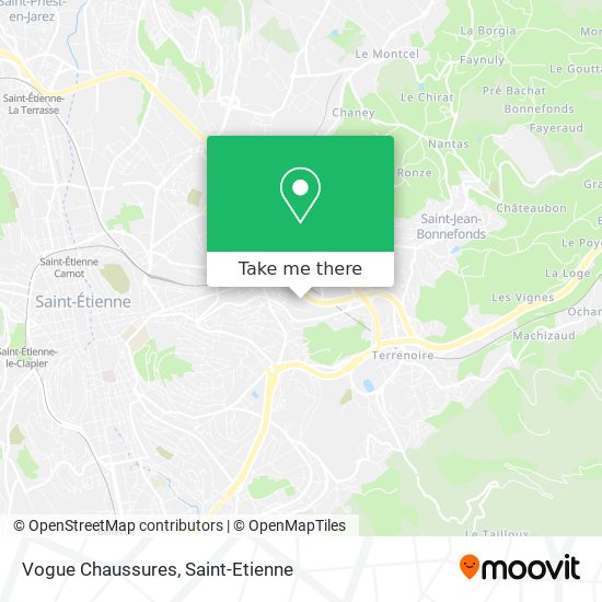 Vogue Chaussures map
