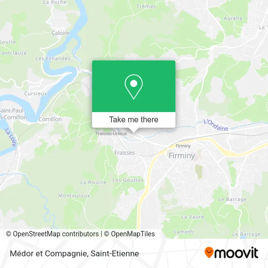 Médor et Compagnie map