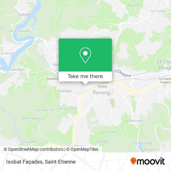 Isobat Façades map