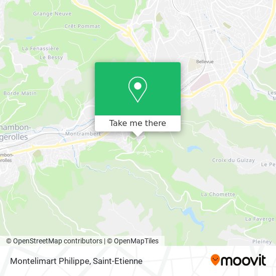 Mapa Montelimart Philippe