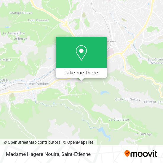 Madame Hagere Nouira map