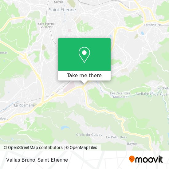 Vallas Bruno map