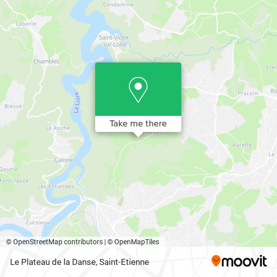 Le Plateau de la Danse map