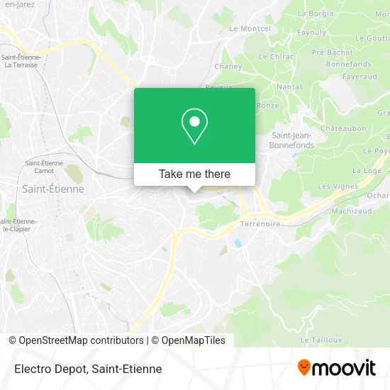 Electro Depot map