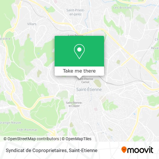 Syndicat de Coproprietaires map