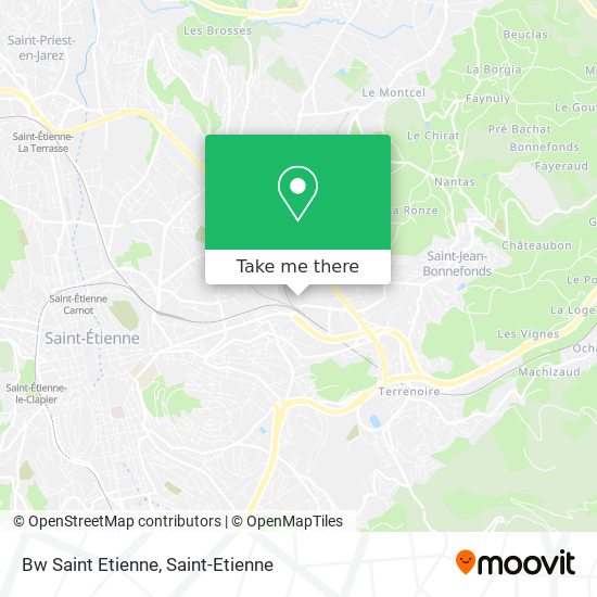 Mapa Bw Saint Etienne