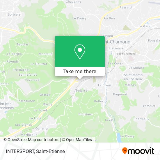 Mapa INTERSPORT