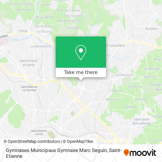 Gymnases Municipaux Gymnase Marc Seguin map