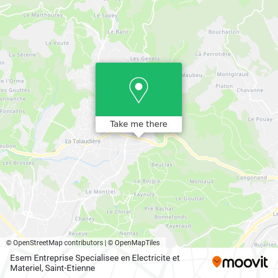 Esem Entreprise Specialisee en Electricite et Materiel map