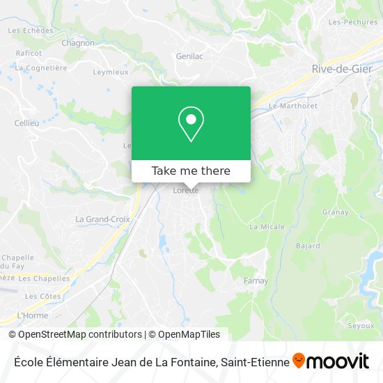 École Élémentaire Jean de La Fontaine map