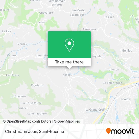 Mapa Christmann Jean