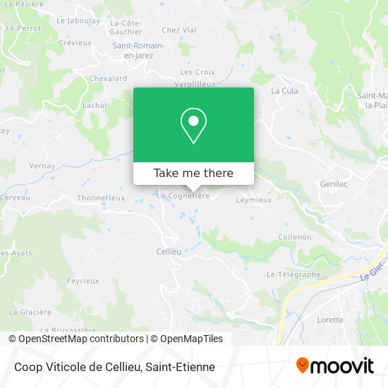 Coop Viticole de Cellieu map