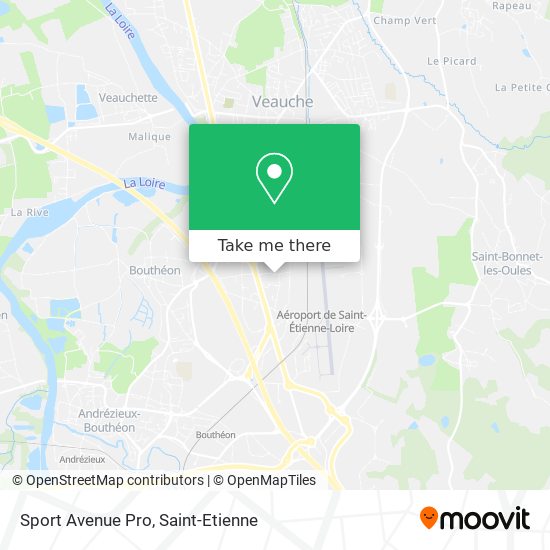 Sport Avenue Pro map