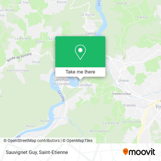 Sauvignet Guy map