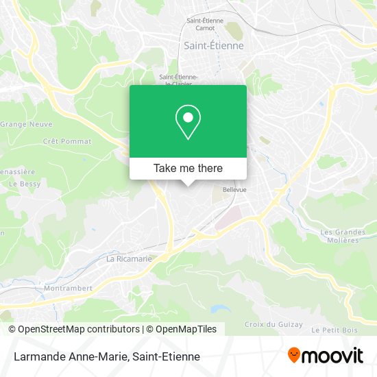 Larmande Anne-Marie map