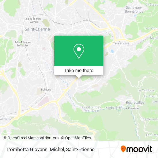 Trombetta Giovanni Michel map